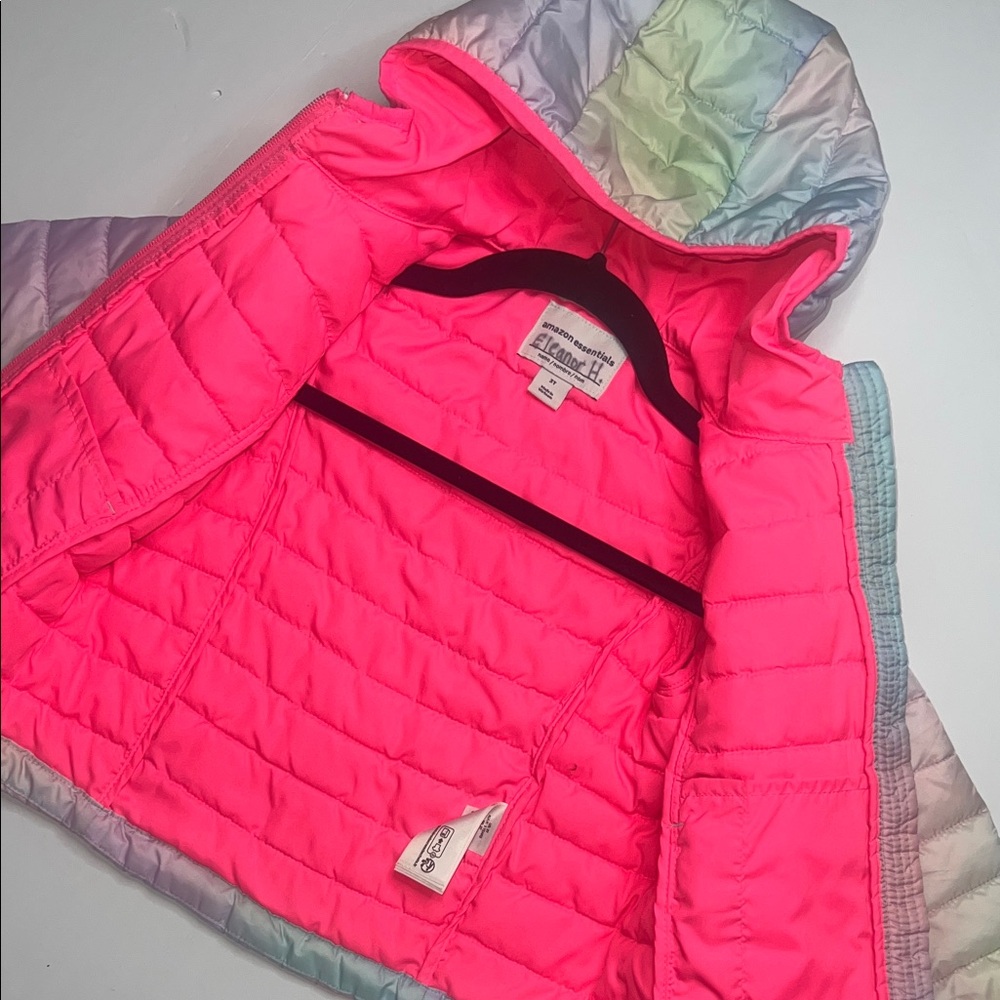Amazon Essentials Vibrant Pink Outerwear - Picture 5 of 9